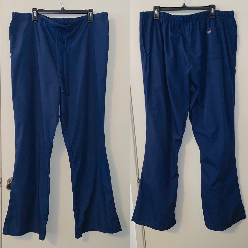 Cherokee workwear scrub pants XL tall navy